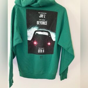 jay z beyonce on the run 2 tour hoodie used Size Medium OTR II